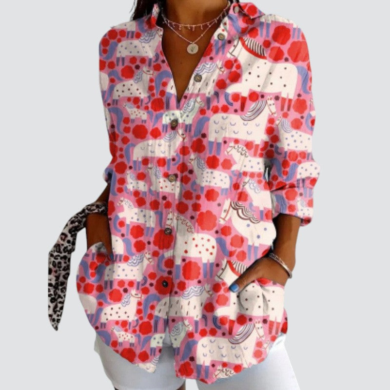Ivee™ - Printed Blouse
