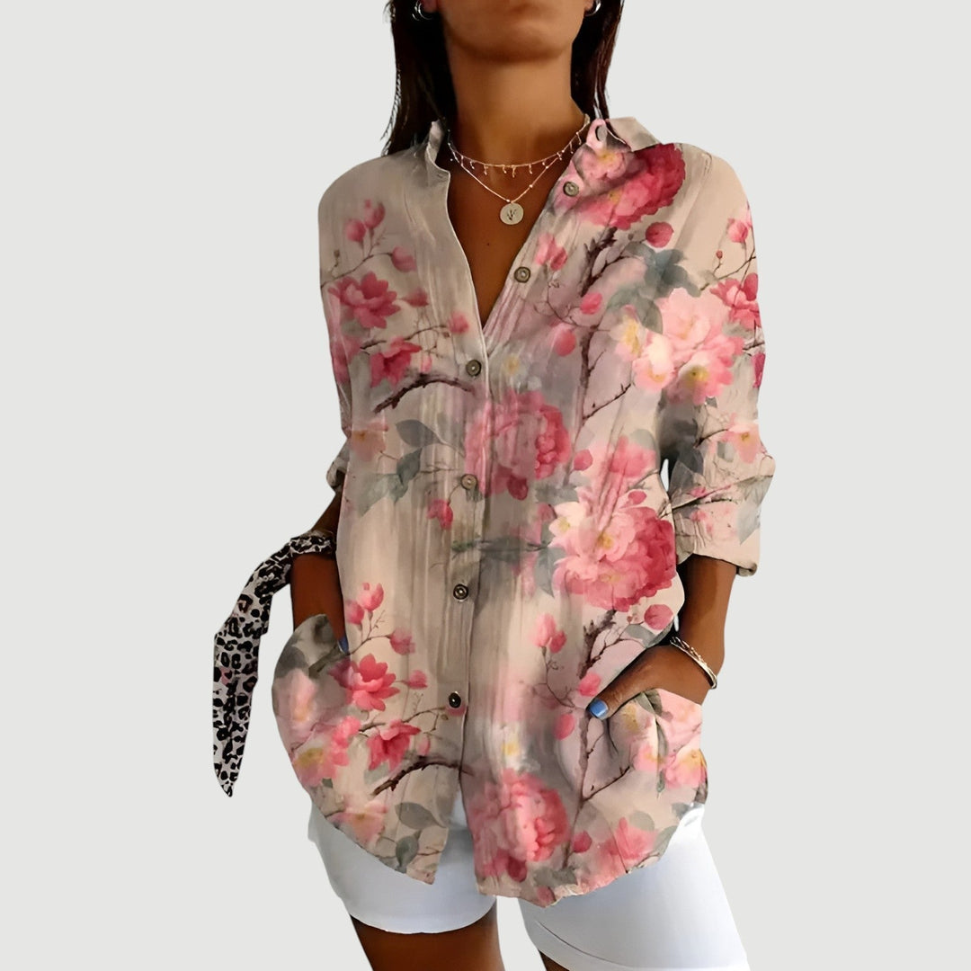 Claire™ - Printed Blouse