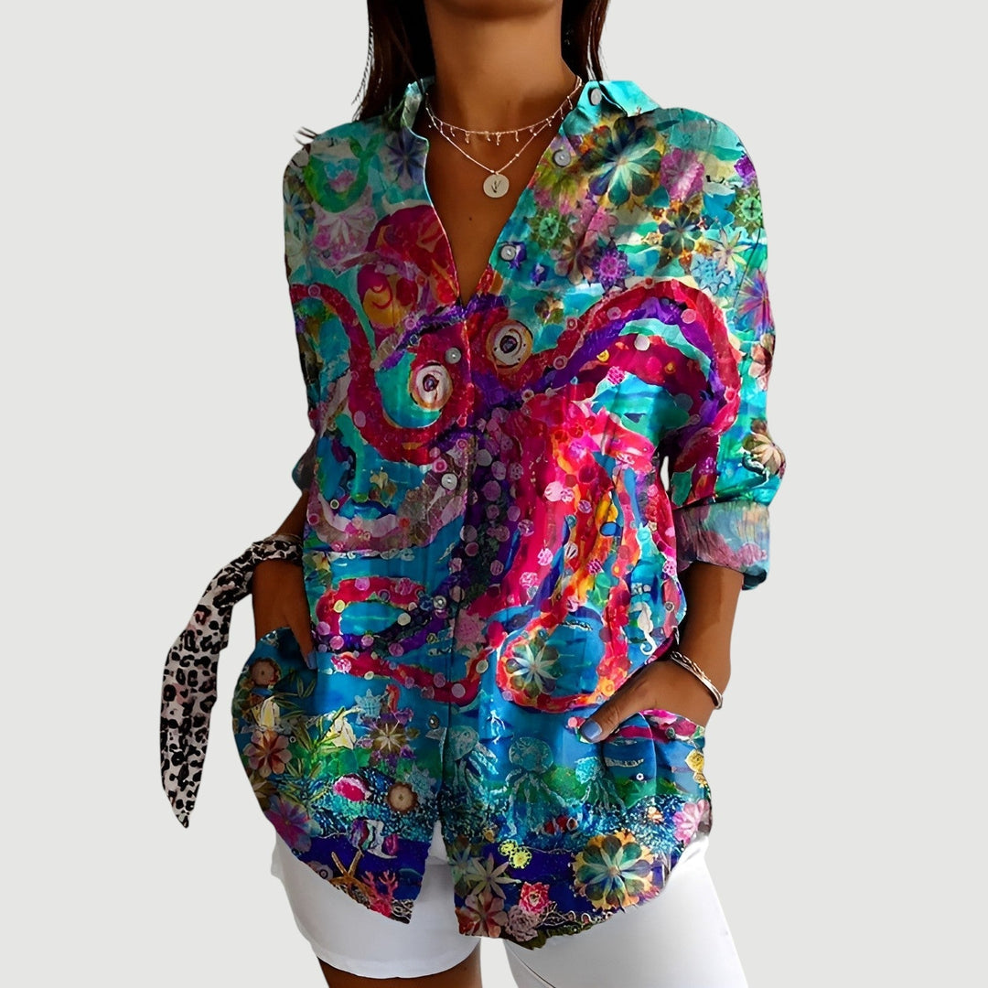 Jenella™ - Printed Blouse