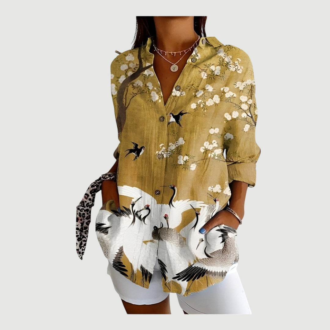 Vina™ - Printed Blouse