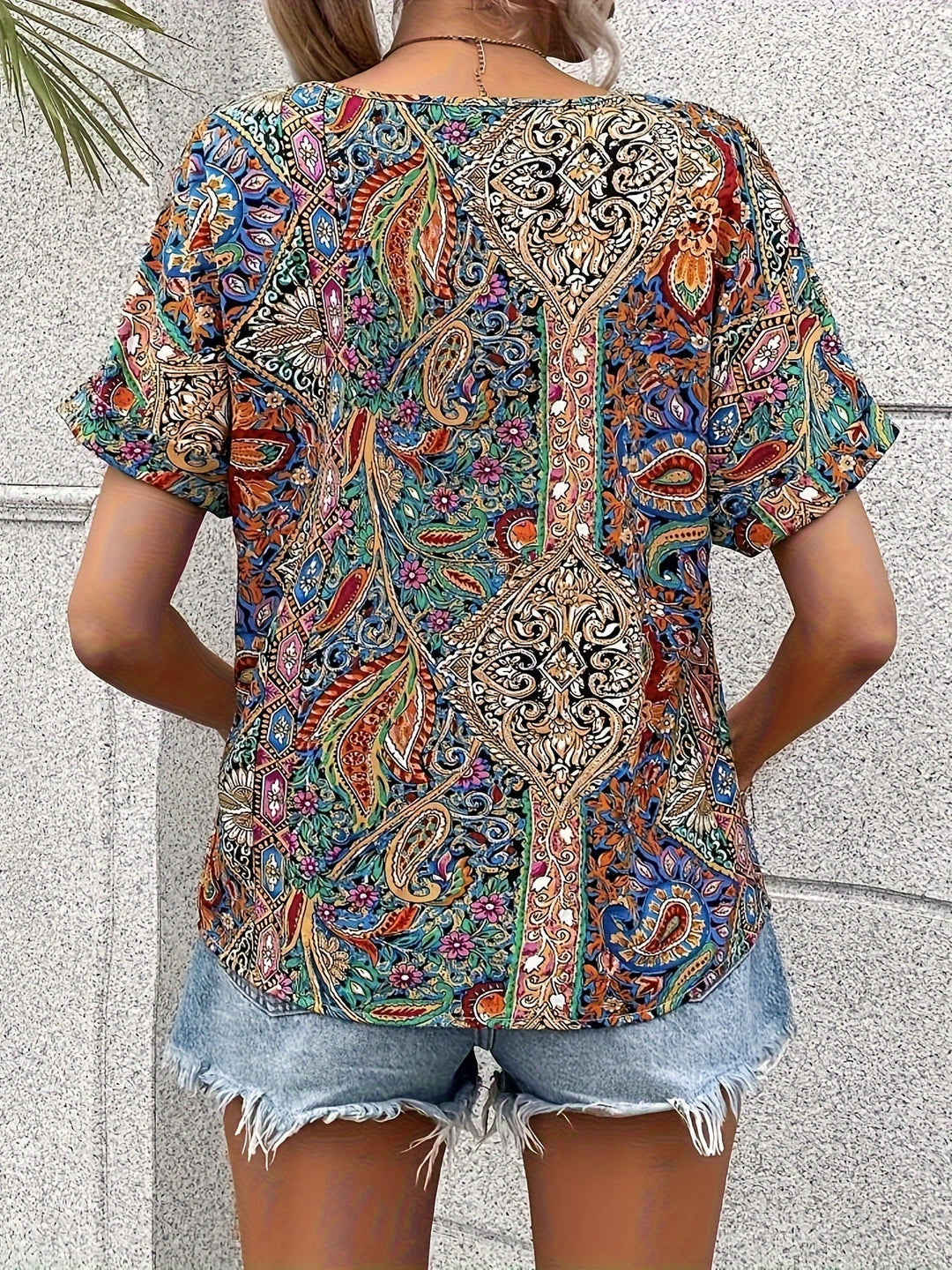 Khari™ - V-Neck Blouse