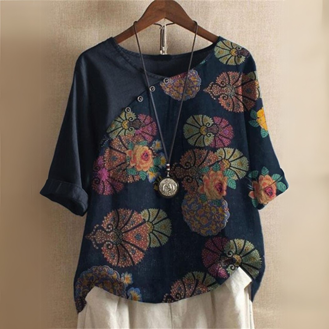 Lunta™ - Flattering Elegant Blouse