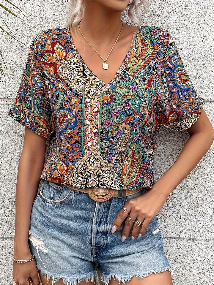 Khari™ - V-Neck Blouse