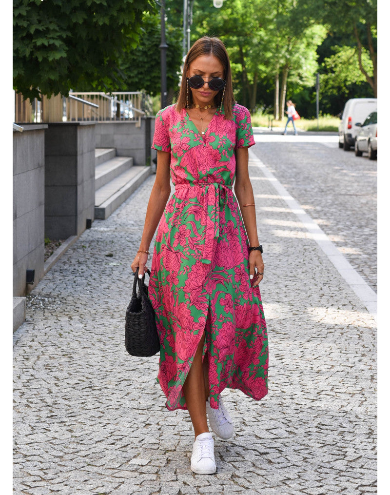Charlotte - Elegant Women's Split Hem Dress