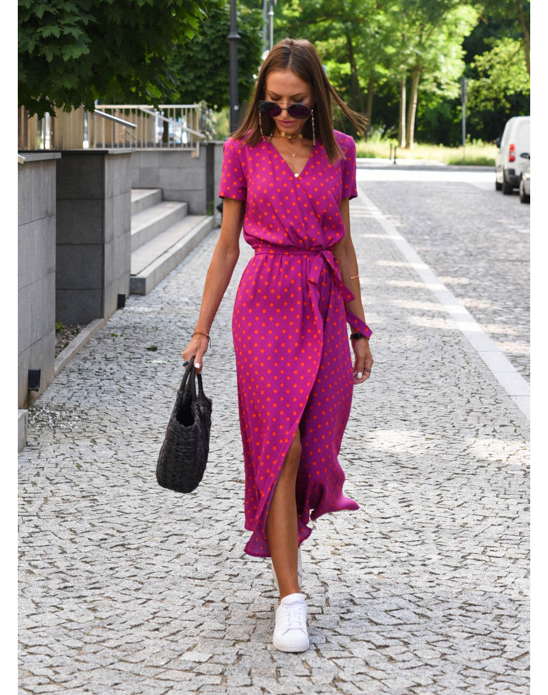 Charlotte - Elegant Women's Split Hem Dress