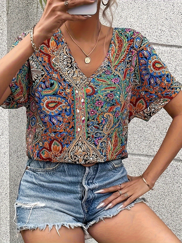 Khari™ - V-Neck Blouse
